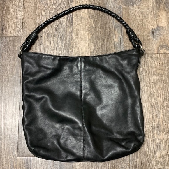 Talbots Genuine Leather Hobo Shoulder Bag - Picture 4 of 9